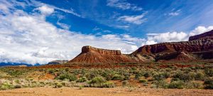 Mountain landscape in southern Utah